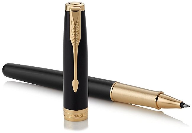 Ручка-роллер Parker Sonnet Core T530, Lacquer Black GT Ручка-роллер Parker Sonnet Core T530, Lacquer Black GT