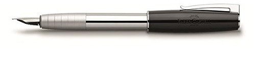 Перьевая ручка Faber-Castell Loom Piano B, картонная коробка, черный