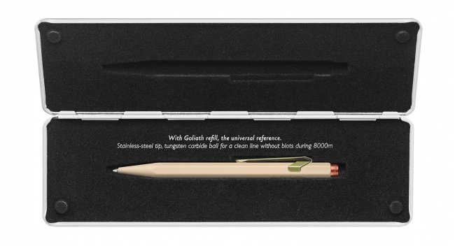 Ручка шариковая Carandache Office 849 Claim your style, бежевый матовый, подарочная коробка Ручка шариковая Carandache Office 849 Claim your style, бежевый матовый, подарочная коробка