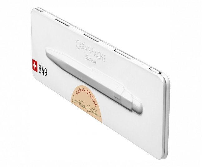 Ручка шариковая Carandache Office 849 Claim your style, бежевый матовый, подарочная коробка Ручка шариковая Carandache Office 849 Claim your style, бежевый матовый, подарочная коробка