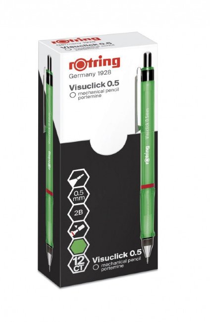 Карандаш механический Rotring Visuclick 2089091 0.5мм зеленый