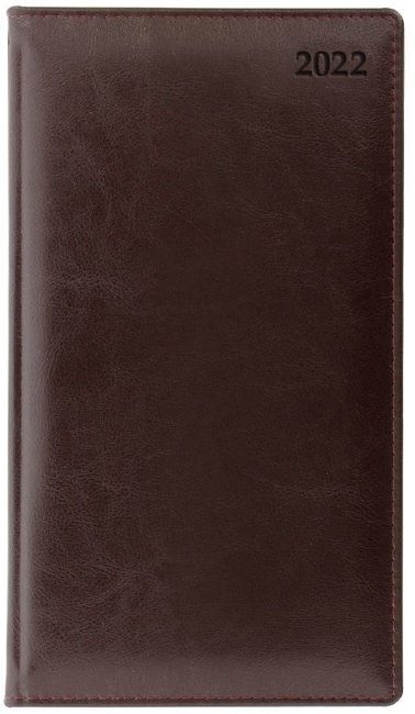 Еженедельник Letts GLOBAL DELUXE IBIZA A6 натуральная кожа, кремовые страницы, бургунди