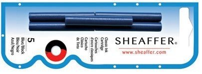 Картриджи с чернилами для перьевых ручек Sheaffer, черный/синий Картриджи с чернилами для перьевых ручек Sheaffer, черный/синий