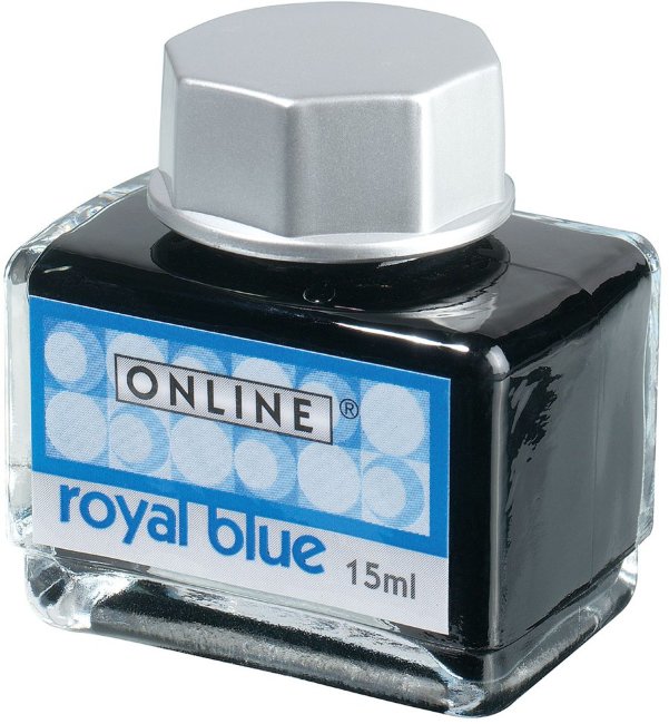 Чернила для перьевых ручек ONLINE, синие