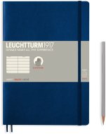 Записная книжка Leuchtturm Composition В5 (в линейку), 123 стр., мягкая обложка, темно-синяя