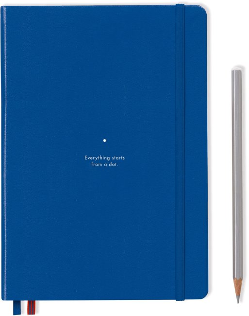 Записная книжка Leuchtturm Bauhaus Edition А5 (в точку), 251 стр., твердая обложка, королевски-синяя Записная книжка Leuchtturm Bauhaus Edition А5 (в точку), 251 стр., твердая обложка, королевски-синяя