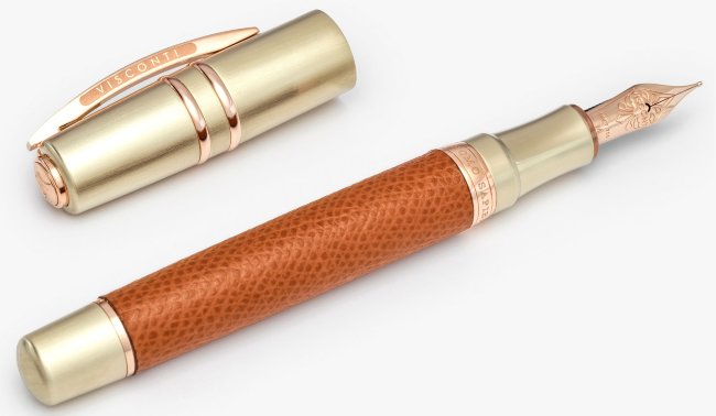 Перьевая ручка Visconti Homo Sapiens Dual Touch Cognac Перьевая ручка Visconti Homo Sapiens Dual Touch Cognac