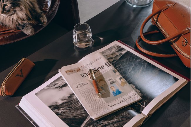 Перьевая ручка Visconti Homo Sapiens Dual Touch Cognac Перьевая ручка Visconti Homo Sapiens Dual Touch Cognac