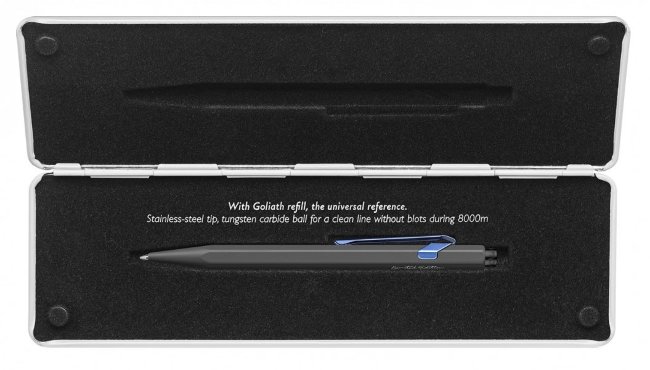 Ручка шариковая Carandache Office 849 Claim your style, серый матовый, подарочная коробка Ручка шариковая Carandache Office 849 Claim your style, серый матовый, подарочная коробка