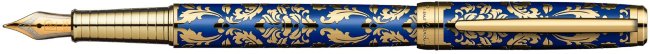 Перьевая ручка Pierre Cardin Renaissance синий, золотистый Перьевая ручка Pierre Cardin Renaissance синий, золотистый