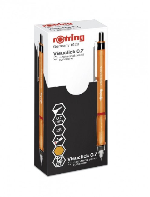 Карандаш механический Rotring Visuclick 2089092 0.7мм оранжевый Карандаш механический Rotring Visuclick 2089092 0.7мм оранжевый