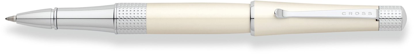 Ручка-роллер Cross Beverly, White/Chrome