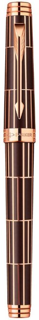 Перьевая ручка Parker Premier Luxury F565 Brown PGT