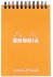 Блокнот Rhodia Classic на спирали, A6, точка, 80 г, оранжевый