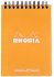 Блокнот Rhodia Classic на спирали, A6, точка, 80 г, оранжевый