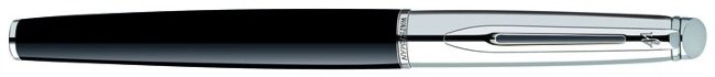 Перьевая ручка Waterman Hemisphere Moonlight, Satin Black CT Перьевая ручка Waterman Hemisphere Moonlight, Satin Black CT