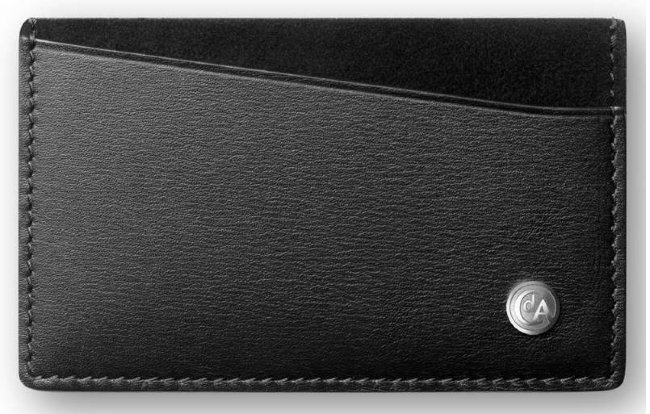 Футляр для визиток/кредитных карт Carandache Haute Maroquinerie, черный Футляр для визиток/кредитных карт Carandache Haute Maroquinerie, черный