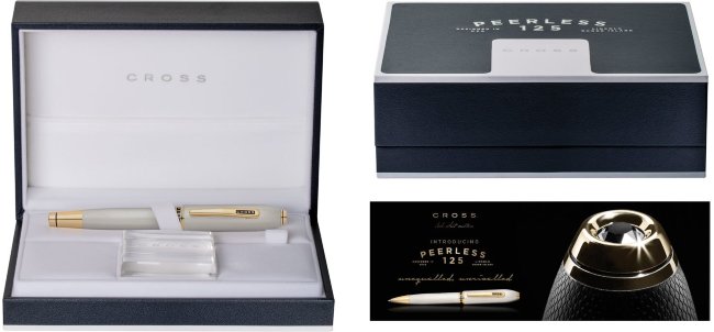 Перьевая ручка Cross Peerless 125, 23K Heavy Gold Plate Перьевая ручка Cross Peerless 125, 23K Heavy Gold Plate