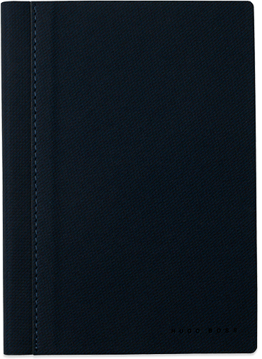 Блокнот Hugo Boss Hugo Boss Advance A6 Note Pad, синий Блокнот Hugo Boss Hugo Boss Advance A6 Note Pad, синий