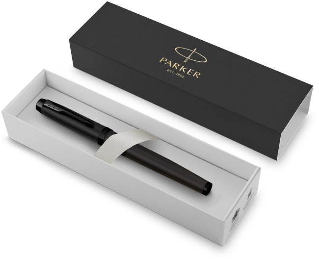 Ручка перьевая Parker IM Achromatic Matt Black F Ручка перьевая Parker IM Achromatic Matt Black F
