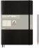 Записная книжка Leuchtturm Composition В5 (в линейку), 123 стр., мягкая обложка, черная
