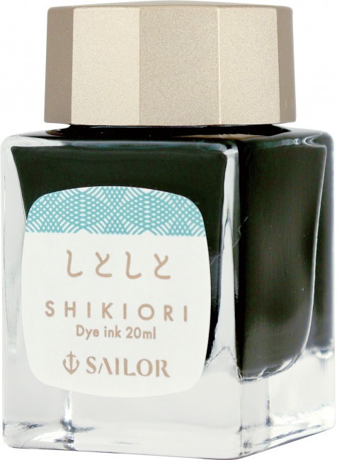 Чернила SAILOR SHIKIORI The Sound of Rain, Shitoshito, 20 мл Чернила SAILOR SHIKIORI The Sound of Rain, Shitoshito, 20 мл