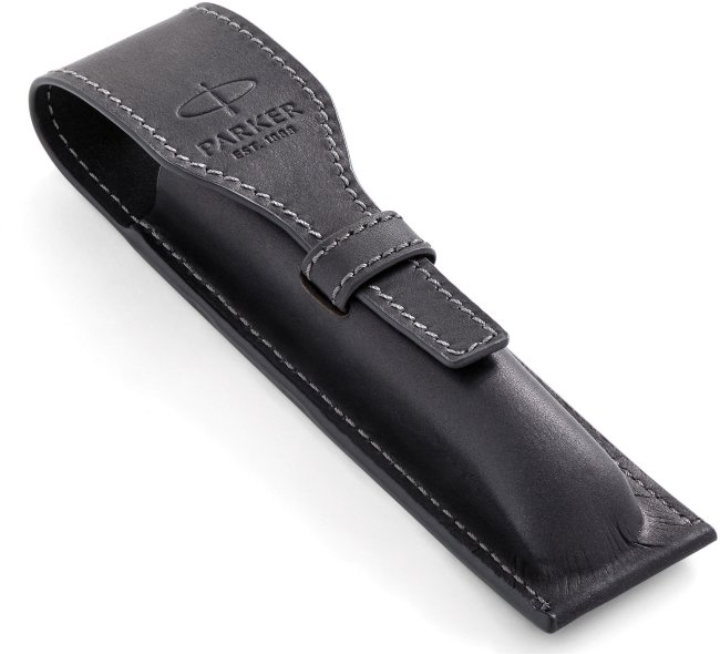 Набор: Ручка перьевая Parker Sonnet LaqBlack GT, чехол, подарочная коробка Набор: Ручка перьевая Parker Sonnet LaqBlack GT, чехол, подарочная коробка