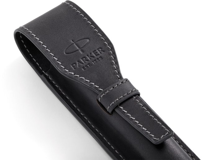 Набор: Ручка перьевая Parker Sonnet LaqBlack GT, чехол, подарочная коробка Набор: Ручка перьевая Parker Sonnet LaqBlack GT, чехол, подарочная коробка