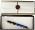 Перьевая ручка Pelikan Souveraen M 400, черный/синий, подарочная коробка