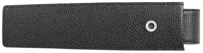 Пенал Graf von Faber-Castell кожаный, чёрный