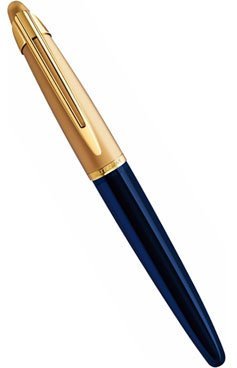 Перьевая ручка Waterman Edson, Sapphire Blue GT Перьевая ручка Waterman Edson, Sapphire Blue GT