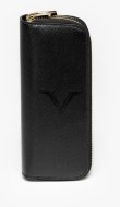 Кожаный чехол для четырех ручек Visconti VSCT черный