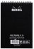 Блокнот Rhodia Classic на спирали, A5, точка, 80 г, черный