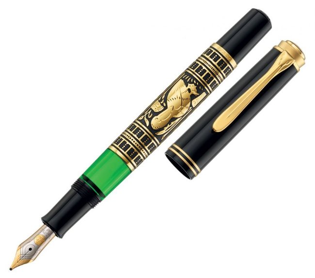 Перьевая ручка Pelikan Toledo M 700, Black GT Перьевая ручка Pelikan Toledo M 700, Black GT