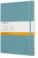 Блокнот Moleskine CLASSIC SOFT XLarge, линейка, голубой