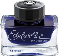 Флакон с чернилами для ручек перьевых Pelikan Edelstein EIBV Sapphire, синий,  50 мл