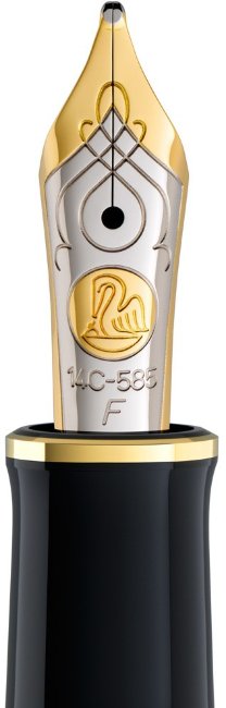 Перьевая ручка Pelikan Souveraen M 600, черный/красный, подарочная коробка Перьевая ручка Pelikan Souveraen M 600, черный/красный, подарочная коробка