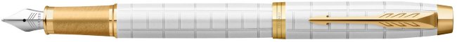 Ручка перьевая Parker IM Premium F318 Pearl GT перо F Ручка перьевая Parker IM Premium F318 Pearl GT перо F