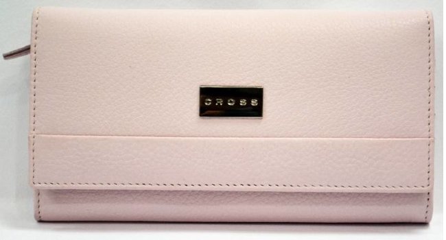 Бумажник Cross Spanish Summer кожаный женский Rose Pink Бумажник Cross Spanish Summer кожаный женский Rose Pink