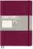 Записная книжка  Leuchtturm Composition В5 (в точку), 123 стр., мягкая обложка, винная
