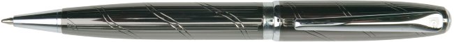 Шариковая ручка Pierre Cardin De Style гравировка, черный хром Шариковая ручка Pierre Cardin De Style гравировка, черный хром