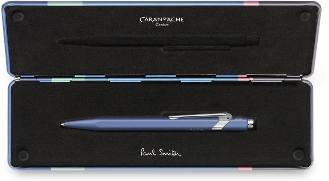Шариковая ручка Caran d'Ache Office Paul Smith, Mauve в подарочной коробке