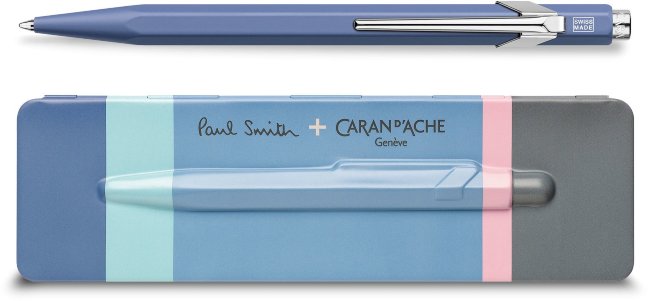 Шариковая ручка Caran d'Ache Office Paul Smith, Mauve в подарочной коробке
