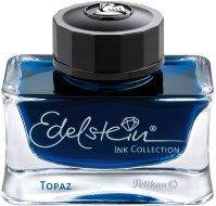 Флакон с чернилами для ручек перьевых Pelikan Edelstein EIV Topaz, бирюзово-синий, 50 мл