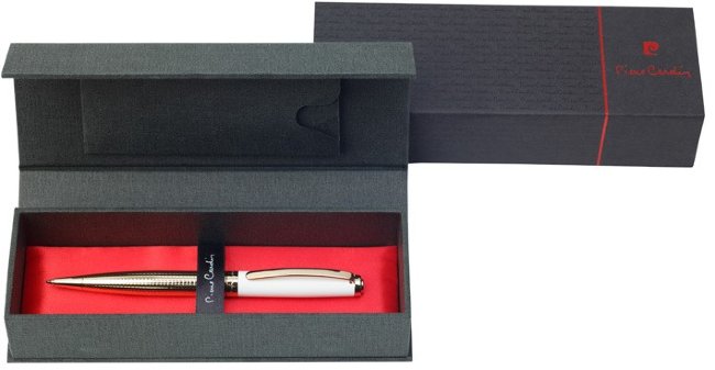 Шариковая ручка Pierre Cardin Golden, золотистый/белый Шариковая ручка Pierre Cardin Golden, золотистый/белый
