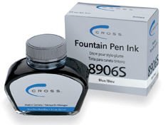 Флакон с чернилами для перьевой ручки Cross, 62.5 мл., синий Флакон с чернилами для перьевой ручки Cross, 62.5 мл., синий