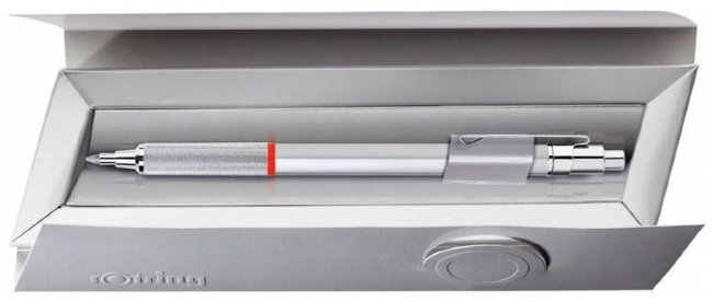 Ручка шариковая Rotring RAPID PRO 1904291 серебристая Ручка шариковая Rotring RAPID PRO 1904291 серебристая