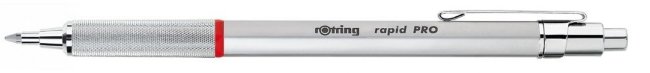 Ручка шариковая Rotring RAPID PRO 1904291 серебристая Ручка шариковая Rotring RAPID PRO 1904291 серебристая