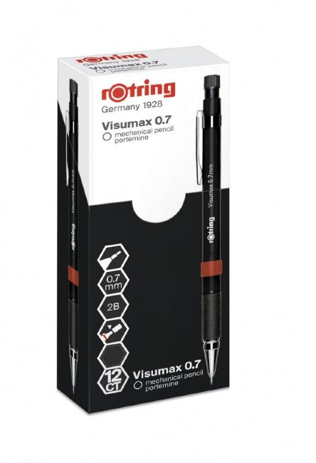 Карандаш механический Rotring Visumax 2089096 0.7мм черный
