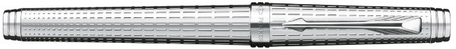 Ручка-роллер Parker Premier DeLuxe Graduated T562 Chiselling ST Ручка-роллер Parker Premier DeLuxe Graduated T562 Chiselling ST